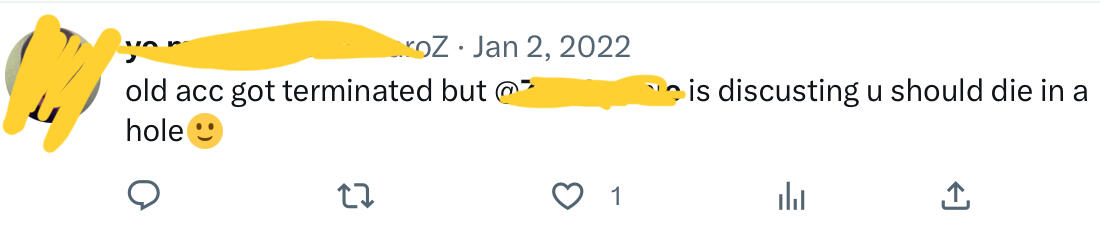 I got that dude banned