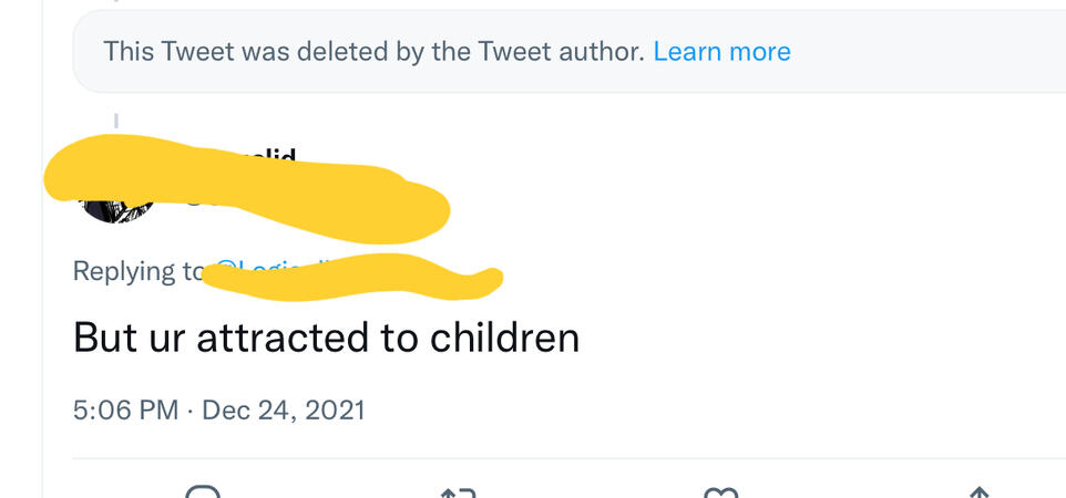 They seem to act like pointing this out will make me upset, I know