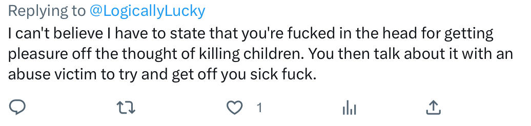 Lmao I wasn’t talking about it to get off, I was explaining to her why I never plan on having children and we’re literally still friends.