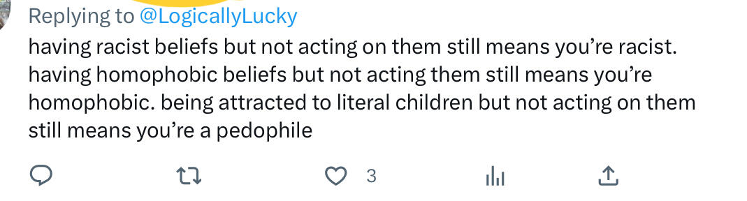 Yes, I never said that wasn’t the case