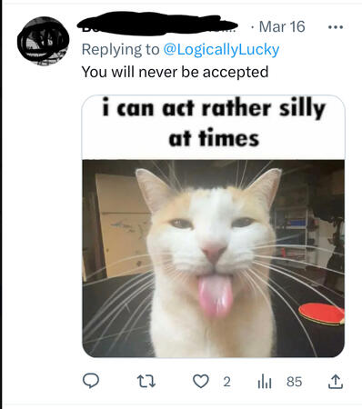 Everyone who matters accepts me